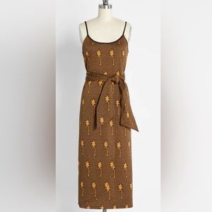 Anthropologie x Hutch | ModCloth A Twist to Summer Knit Midi Dress